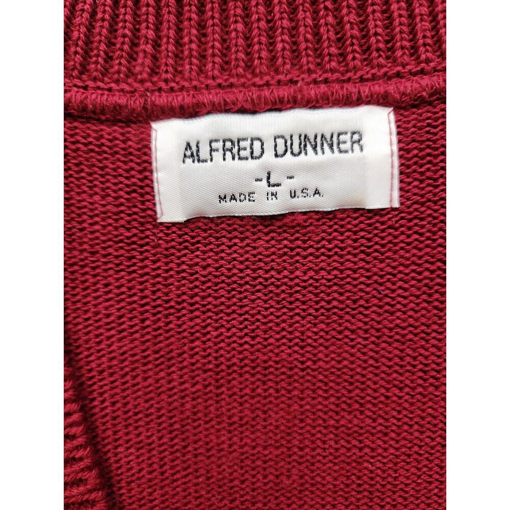 Vintage Alfred Dunner Womens Large Granny Sweater Vest Button Up Cottagecore - Picture 2 of 2